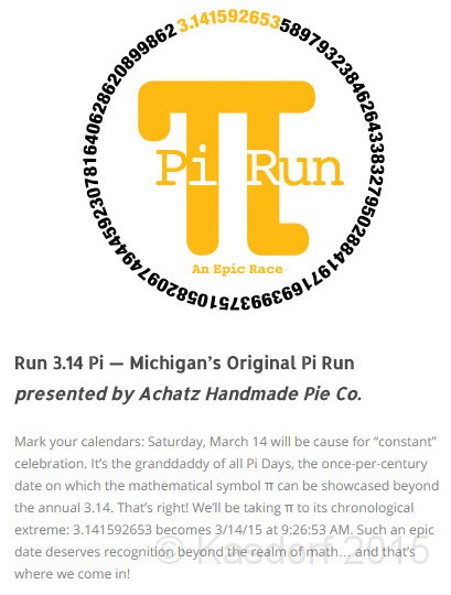 2015 Pi 5K 005.jpg - The first (only) Pi run on 3.14.15 at 9:26.53 am... with PIE!